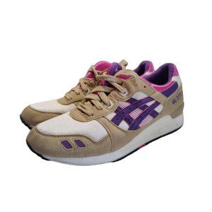 ASICS Gel-Lyte III Le Creme sz 9.5 Kithstrike cream purple Ronnie Fieg HN538